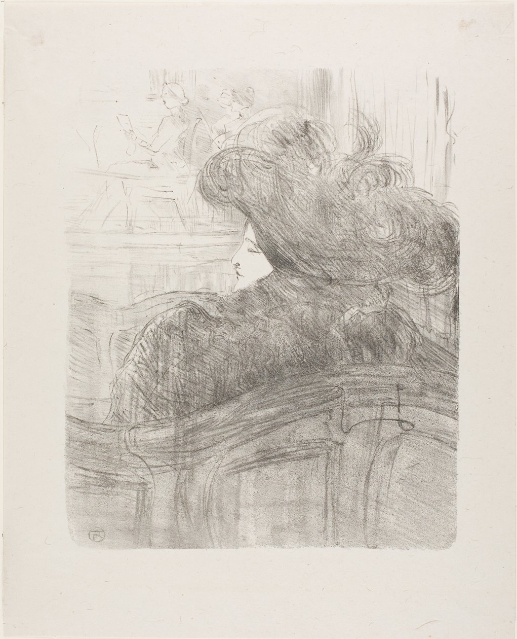 Cléo de Mérode, de Treize Lithographies - Henri de Toulouse-Lautrec