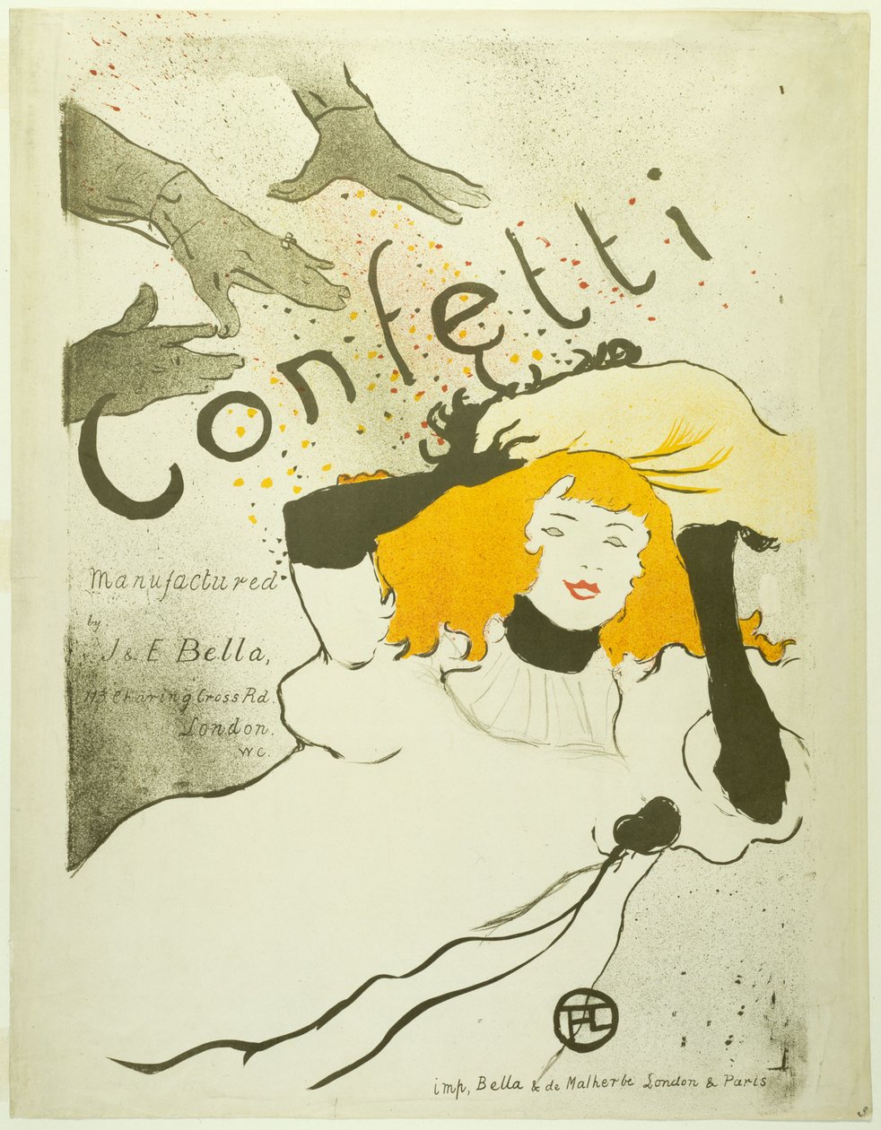 Confetti - Henri de Toulouse-Lautrec