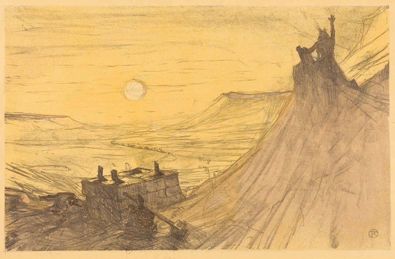 Couverture pour « Au pied du Sinaï » - Henri de Toulouse-Lautrec
