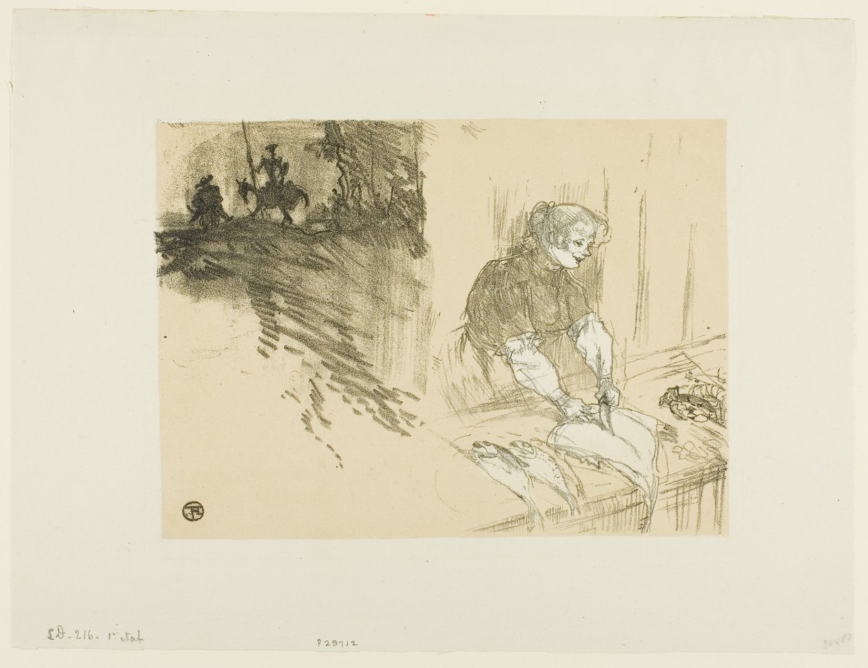 Couverture pour Les Courtes Joies - Henri de Toulouse-Lautrec