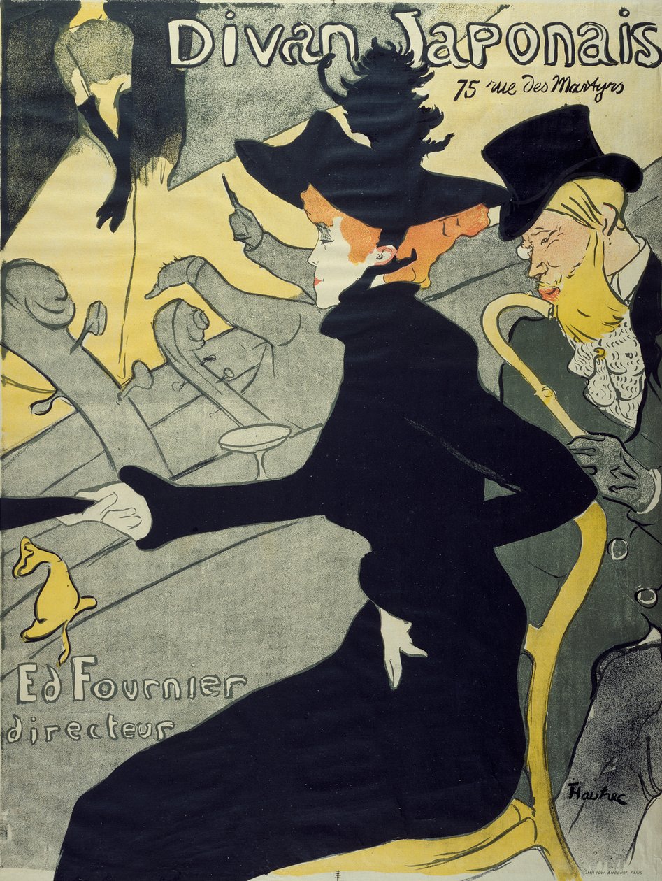 Divan Japonais - Henri de Toulouse-Lautrec