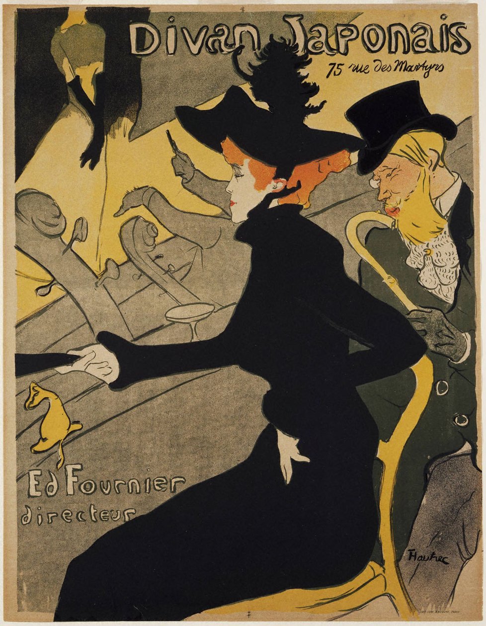 Divan Japonais - Henri de Toulouse-Lautrec