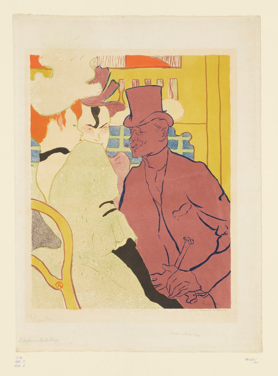 Les Anglais au Moulin Rouge - Henri de Toulouse Lautrec