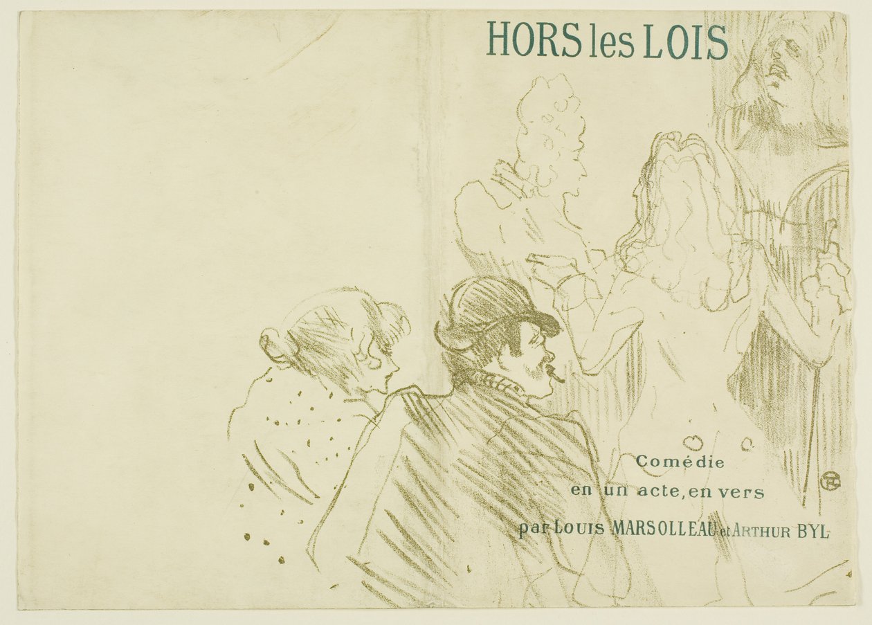Hommage à Molière - Henri de Toulouse-Lautrec