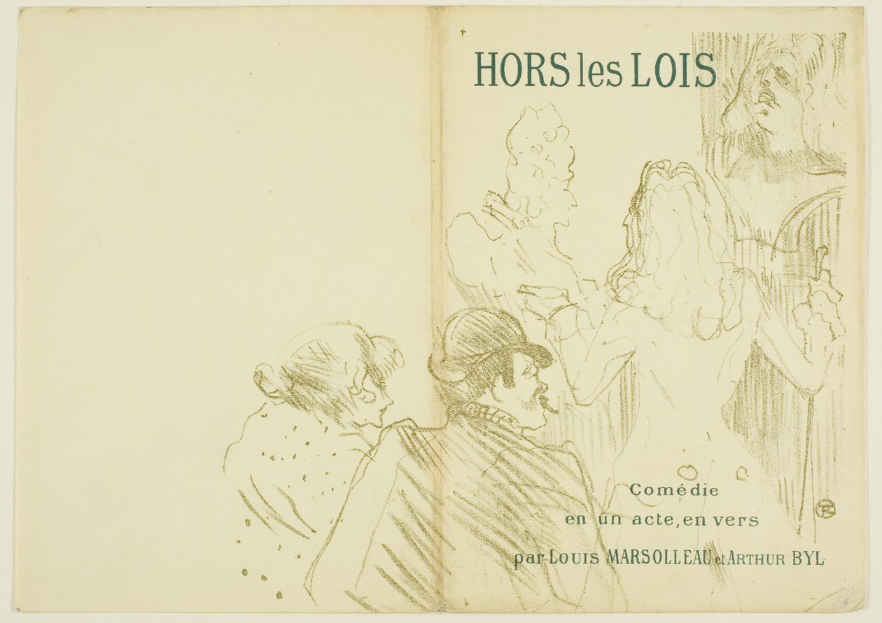 Homage to Molière - Henri de Toulouse-Lautrec