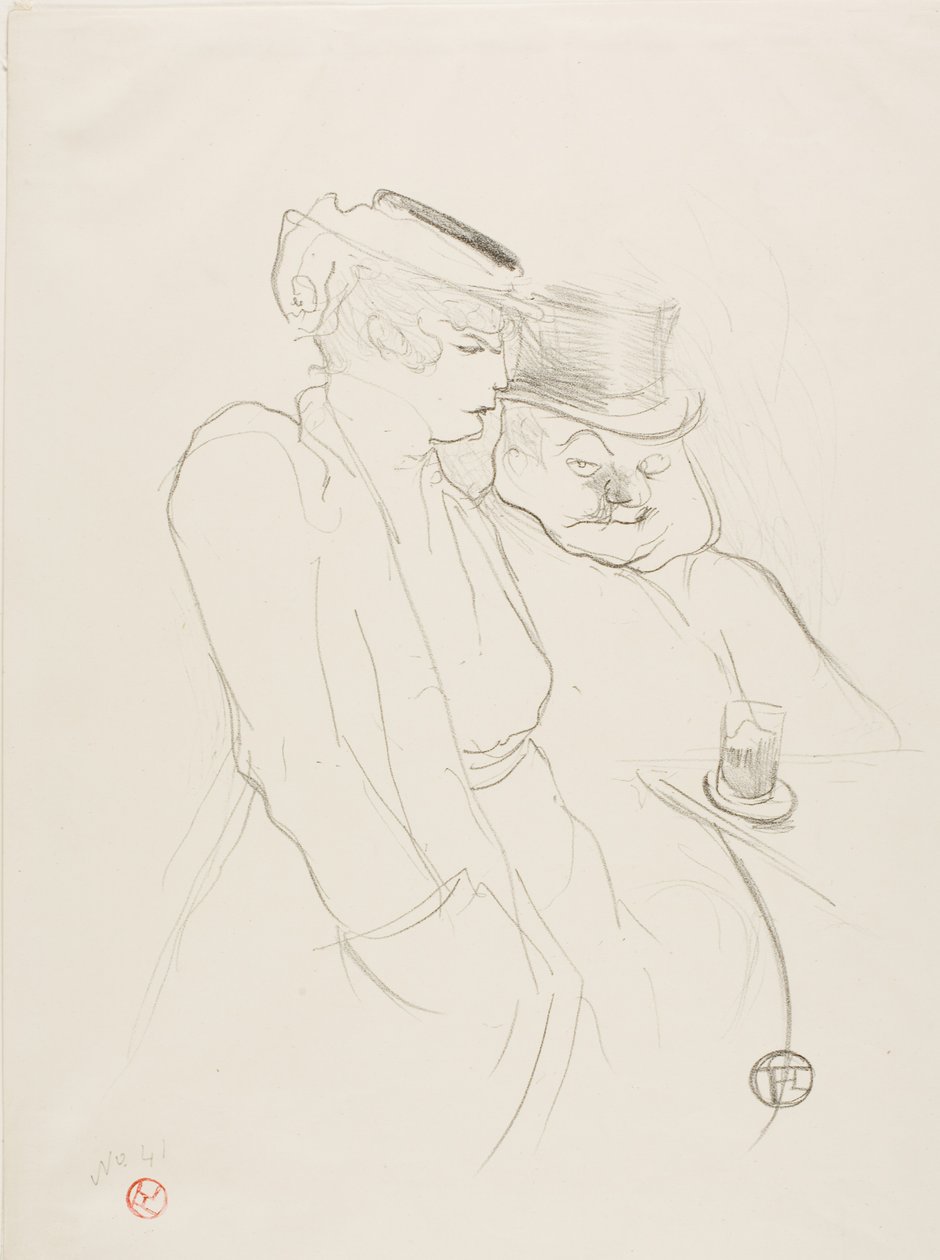 Dans la Quarantaine - Henri de Toulouse-Lautrec