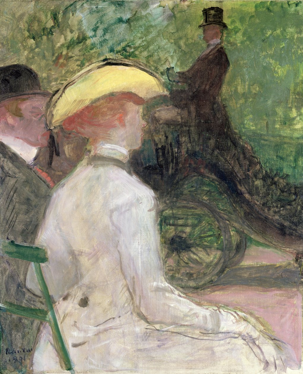 Dans le Bois de Boulogne - Henri de Toulouse Lautrec