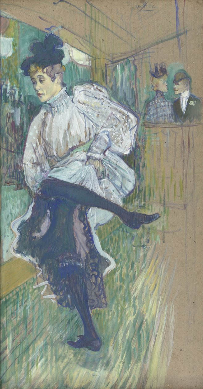 Jeanne avril dansant - Henri de Toulouse-Lautrec