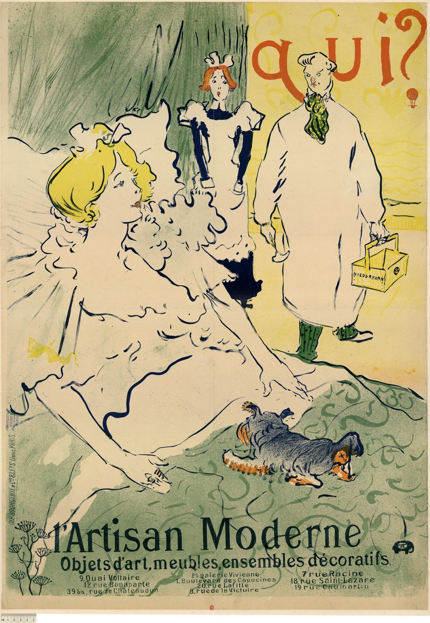 Der moderne Handwerker - Henri de Toulouse-Lautrec