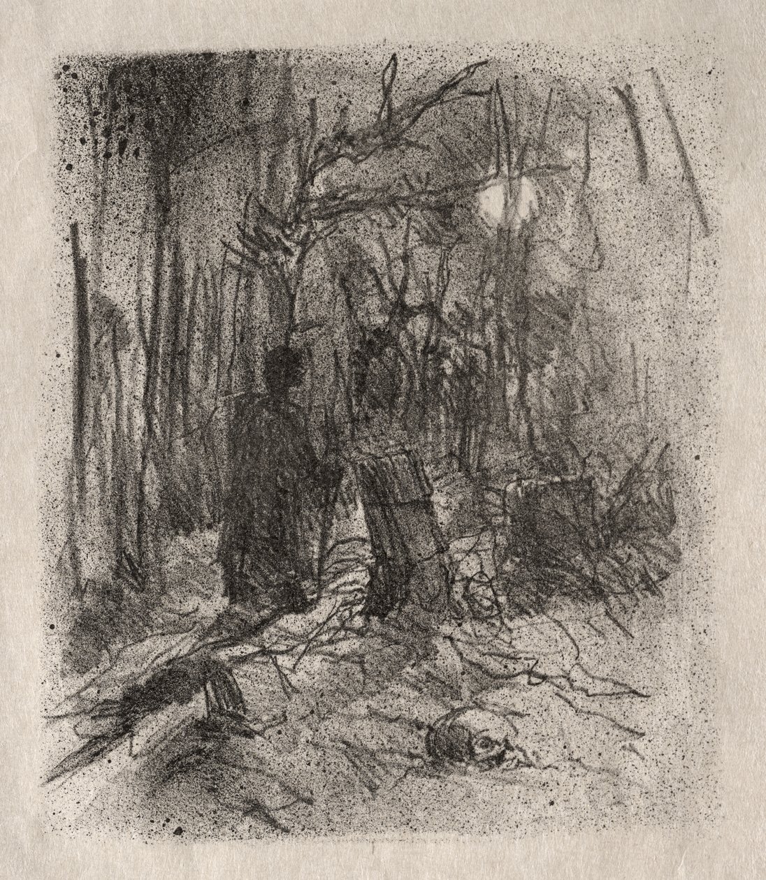 La Cimetière de Busk - Henri de Toulouse-Lautrec