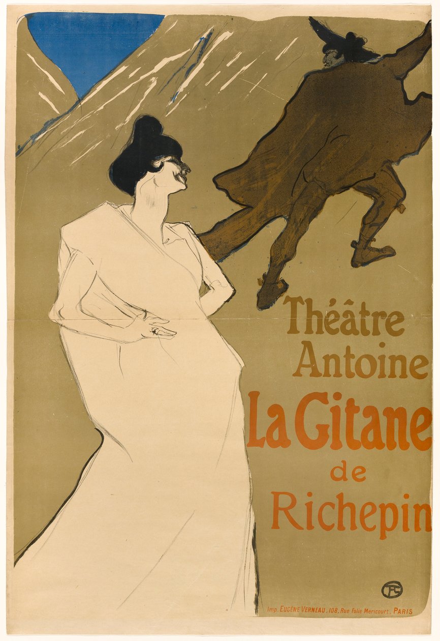 La Gitane - Henri de Toulouse-Lautrec