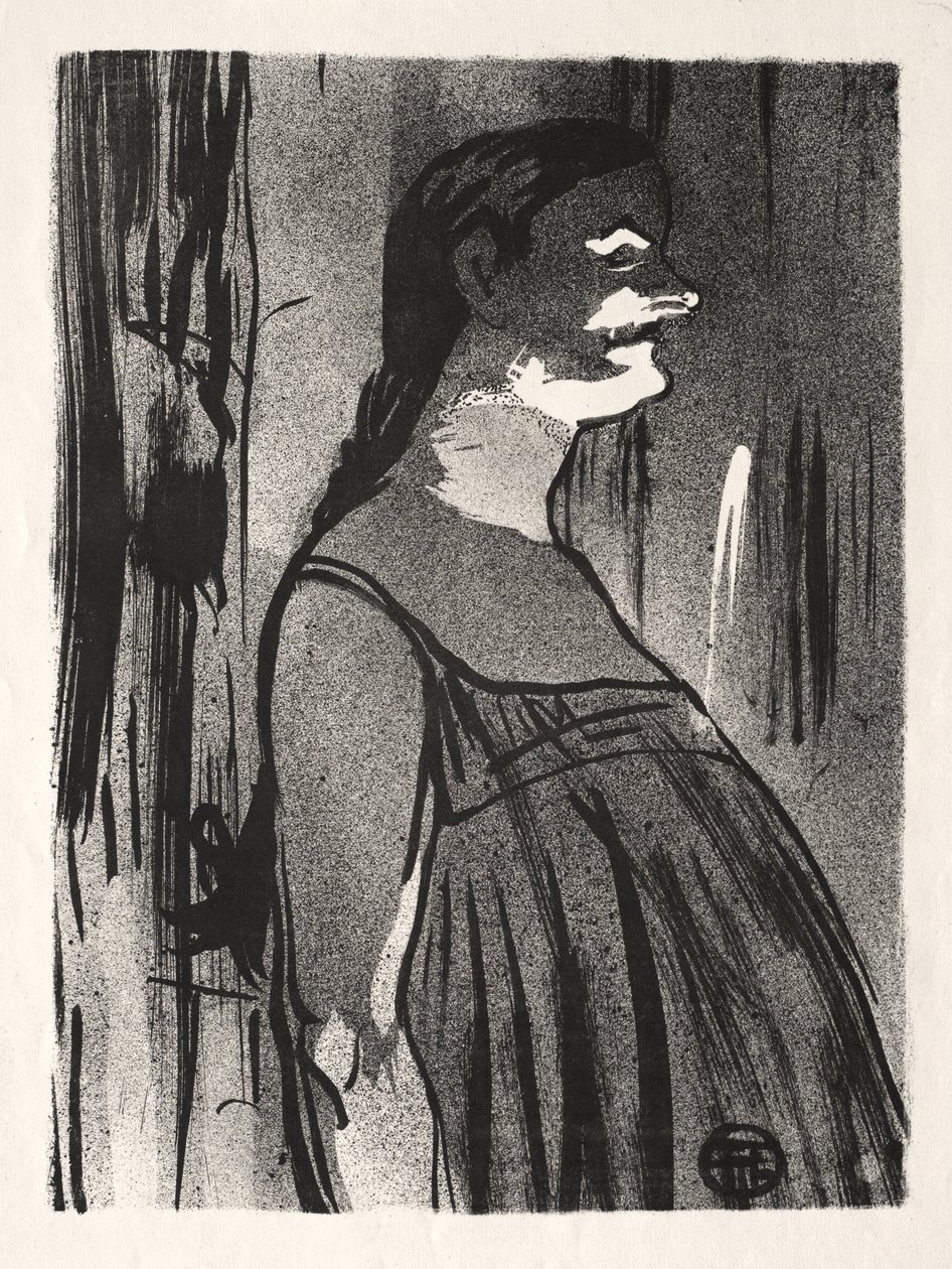 Le Café-concert : Mme Abdala - Henri de Toulouse-Lautrec
