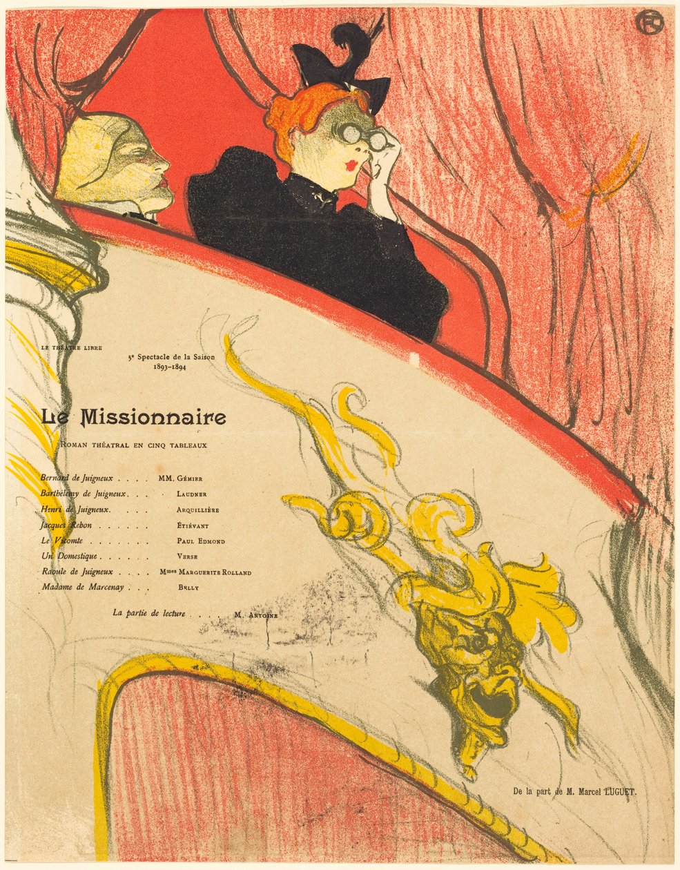 Le Missionnaire - Henri de Toulouse-Lautrec