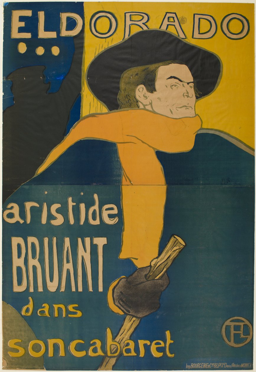 Les Ambassadeurs: Aristide Bruant - Henri de Toulouse-Lautrec