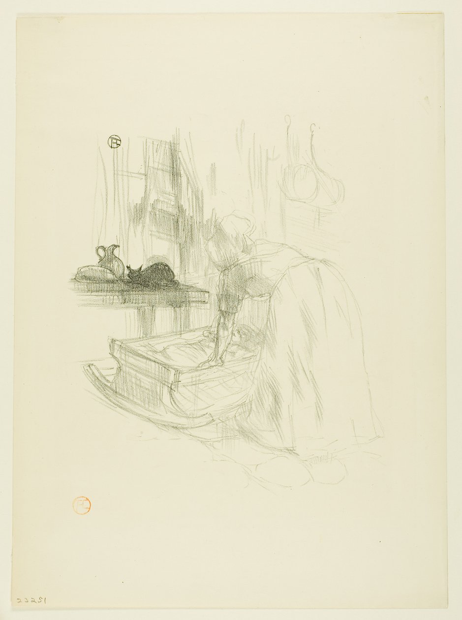 Berceuse, des Mélodies de Désiré Dihau - Henri de Toulouse-Lautrec