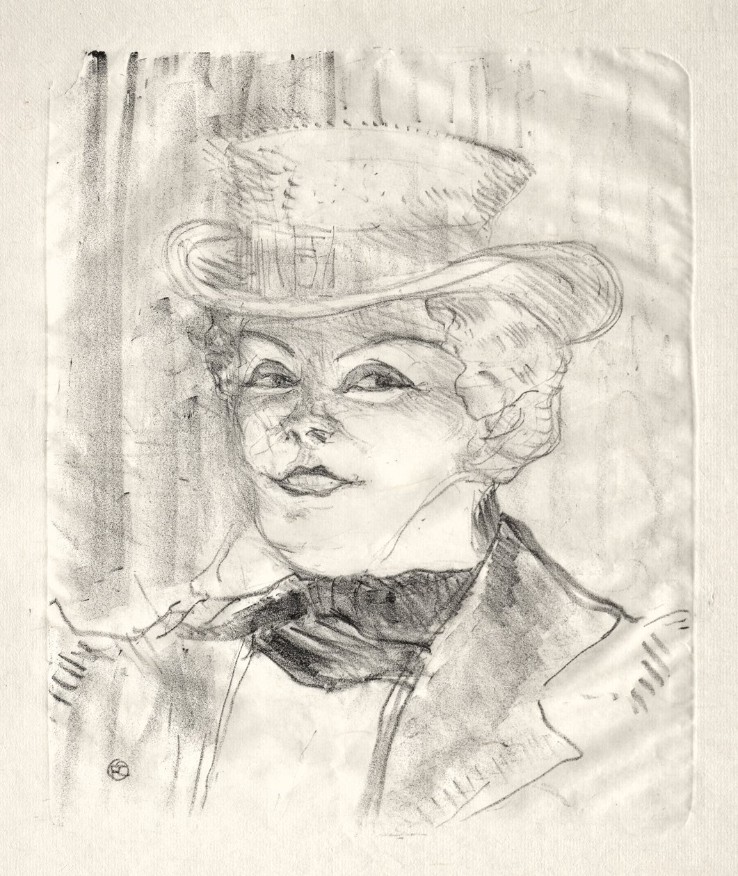 Madame Réjane - Henri de Toulouse-Lautrec