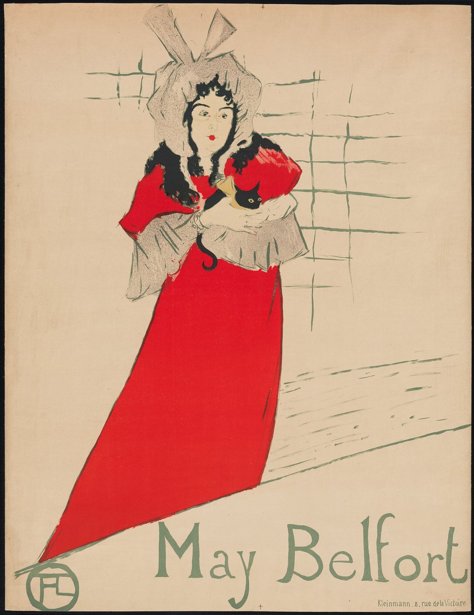 May Belfort - Henri de Toulouse-Lautrec