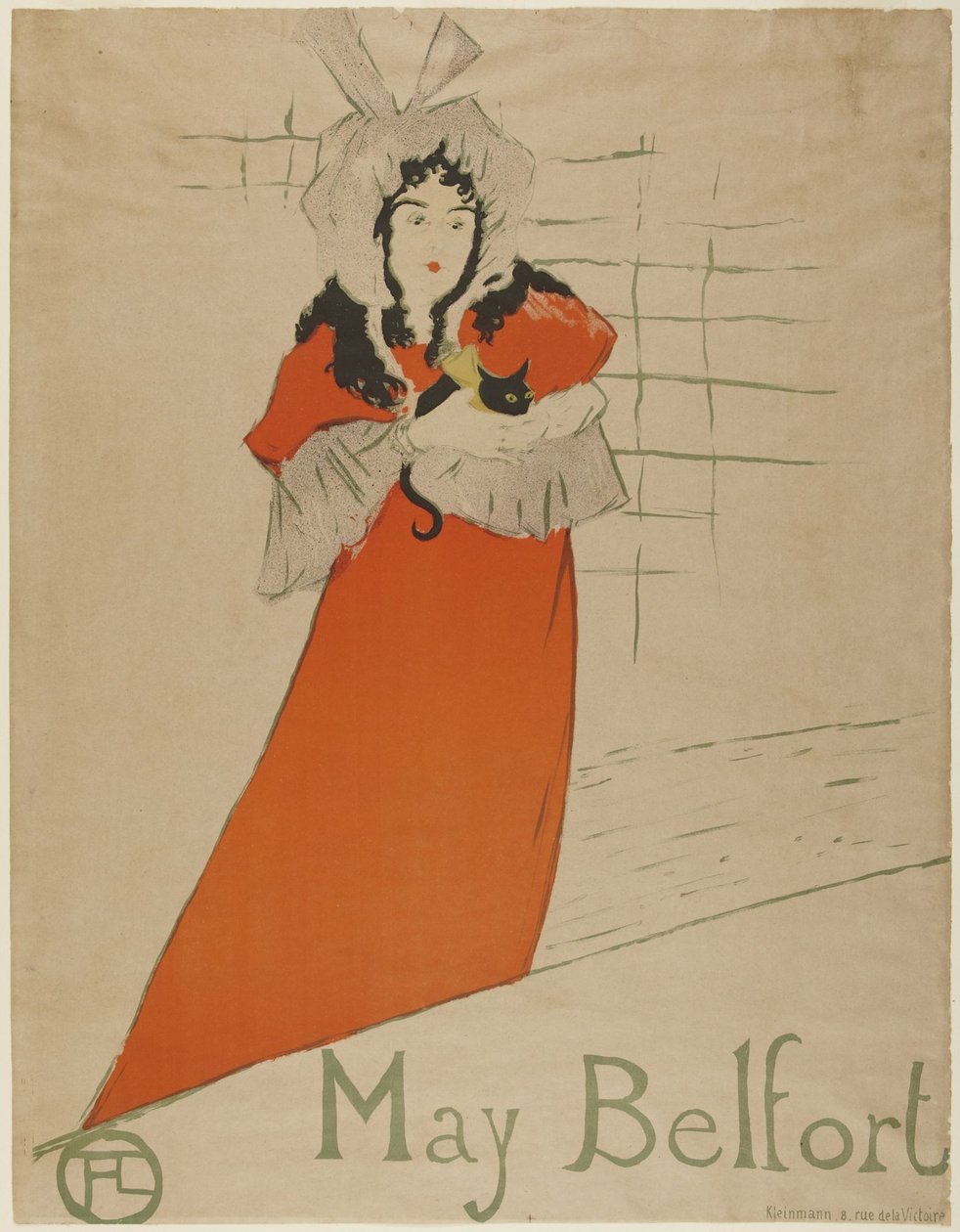 May Belfort - Henri de Toulouse-Lautrec