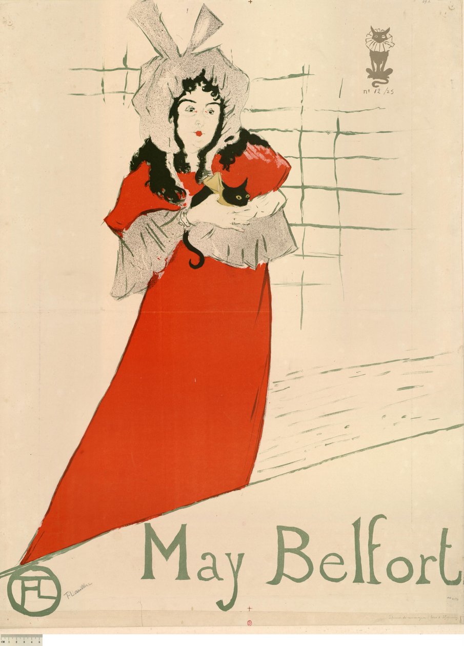 May Belfort - Henri de Toulouse-Lautrec