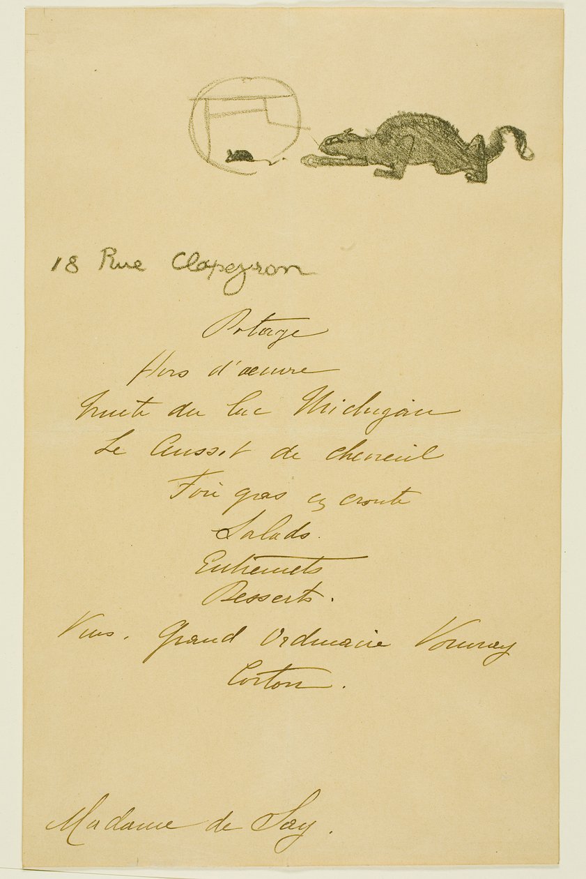 Menu d