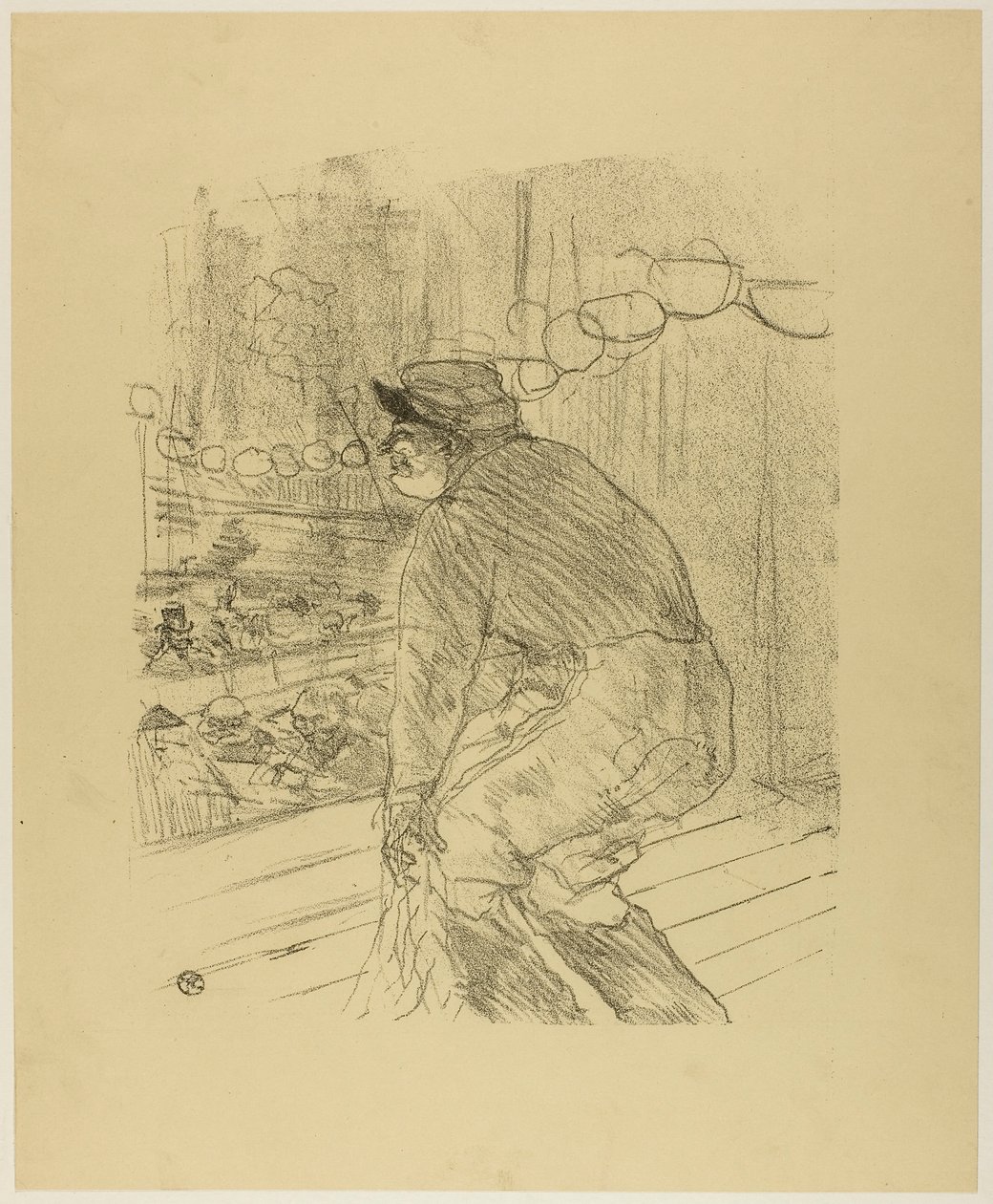 Polin, de Treize Lithographies - Henri de Toulouse-Lautrec