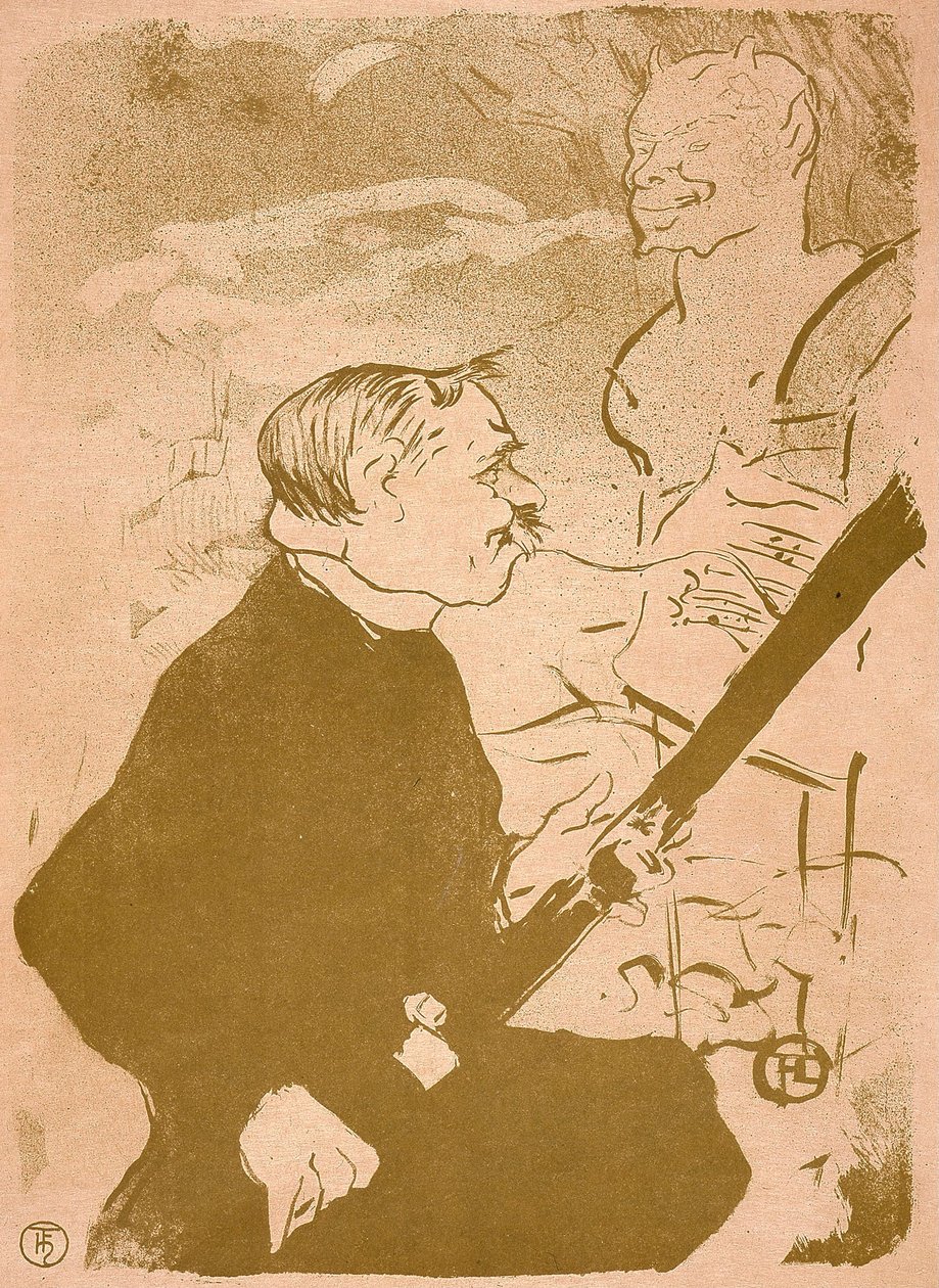 Für Dich! - Henri de Toulouse-Lautrec
