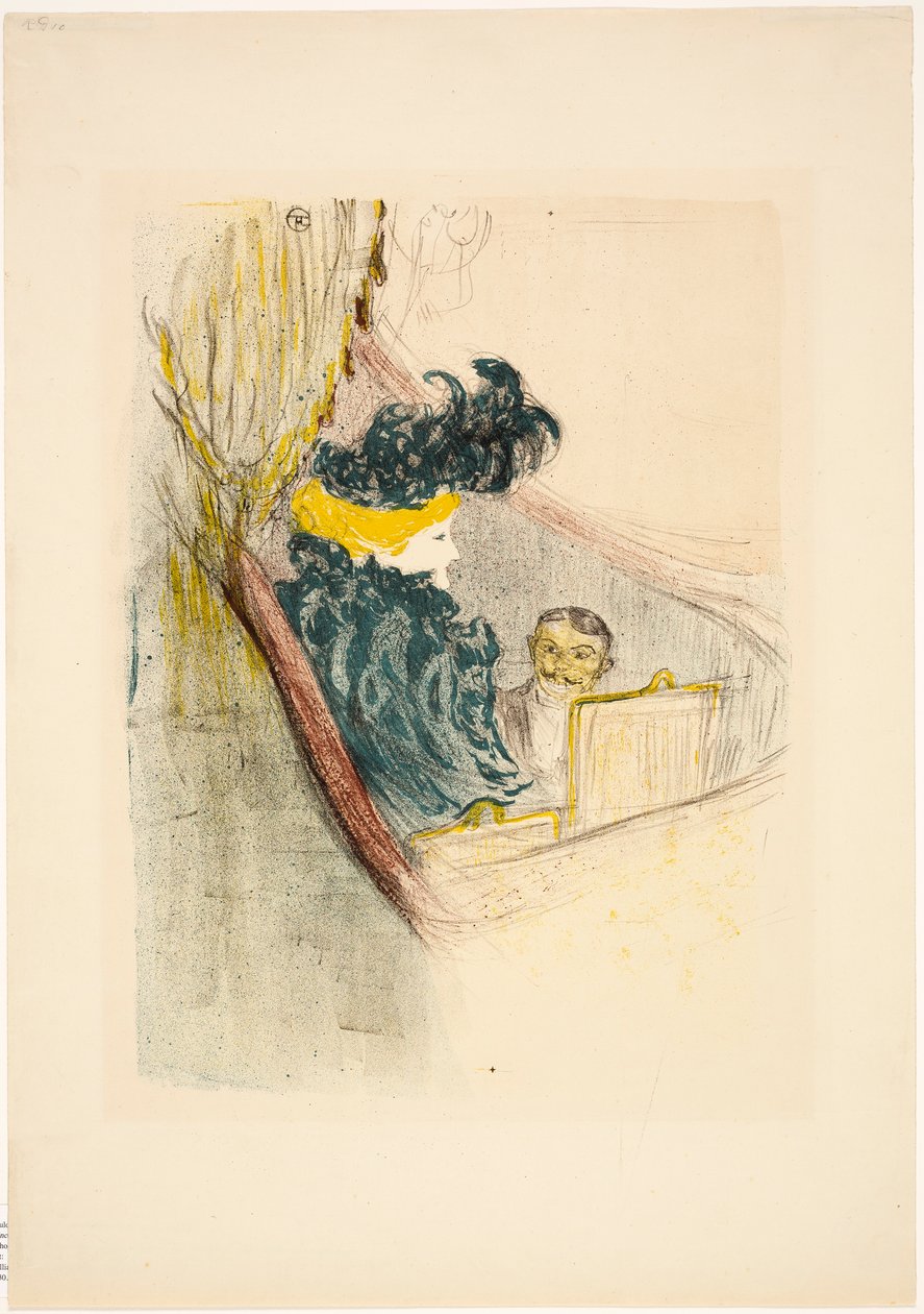 Idylle princière - Henri de Toulouse-Lautrec