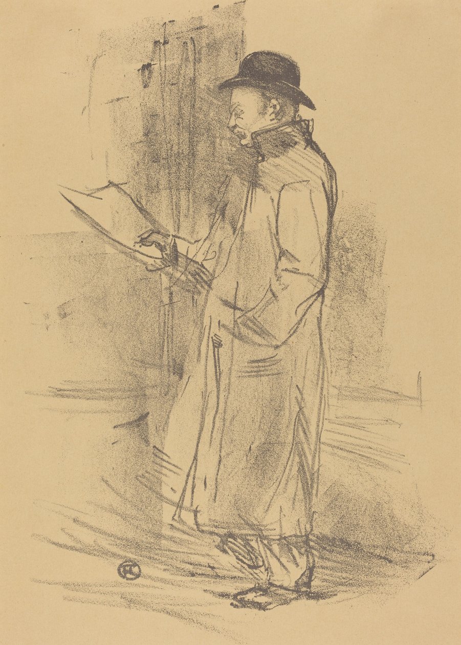Program for "Benefice Gemier" (Programme du "Bénéfice Gémier") - Henri de Toulouse-Lautrec