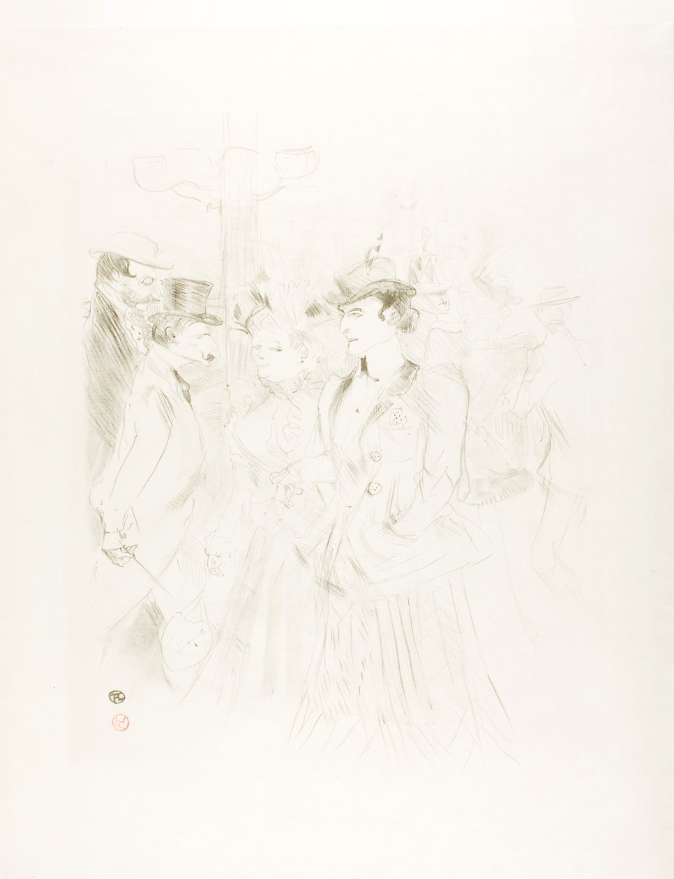 Promenade - Henri de Toulouse-Lautrec