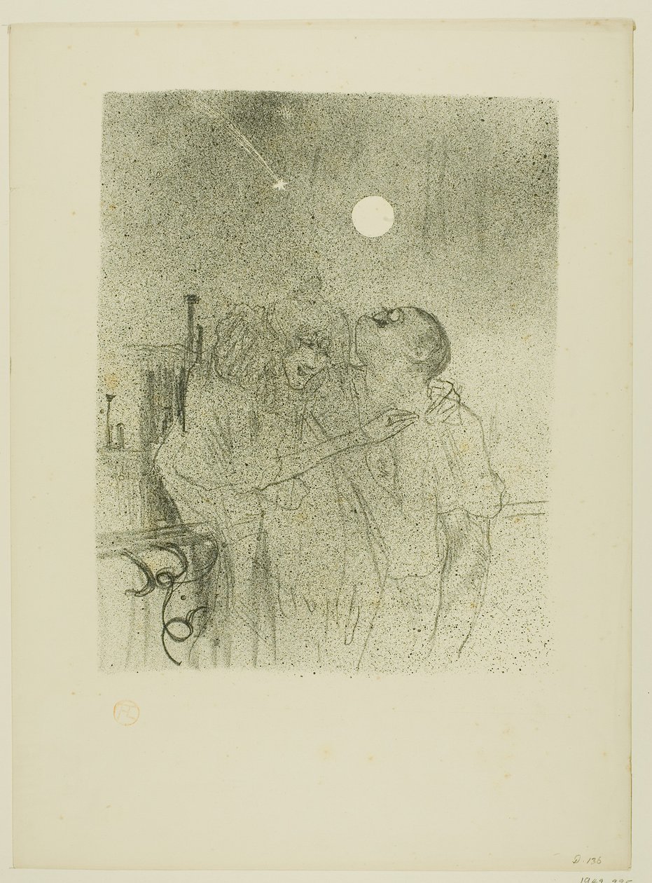 Étoiles filantes, de Mélodies de Désiré Dihau - Henri de Toulouse-Lautrec