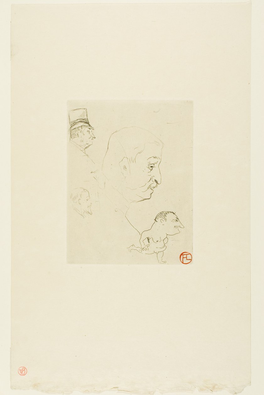 Esquisse - Henri de Toulouse-Lautrec