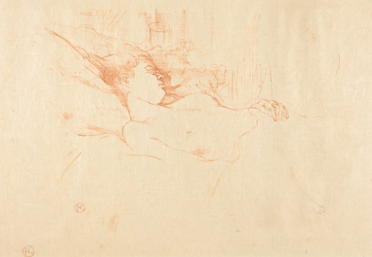 Le sommeil - Henri de Toulouse-Lautrec