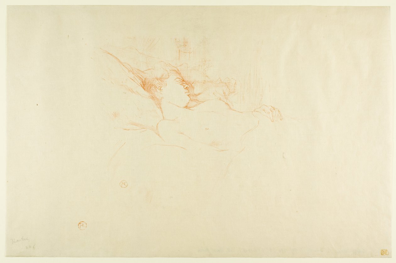 Sommeil - Henri de Toulouse-Lautrec