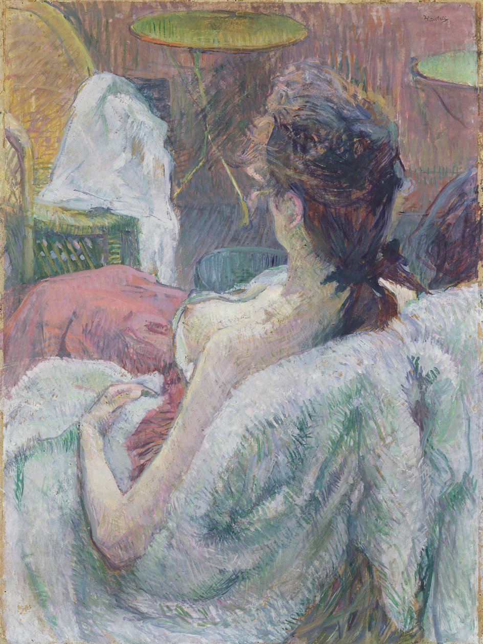 Le modèle se reposant - Henri de Toulouse Lautrec