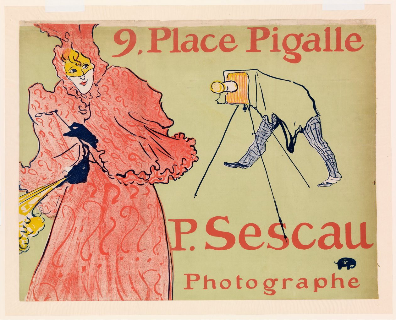 Der Fotograf Sescau - Henri de Toulouse-Lautrec