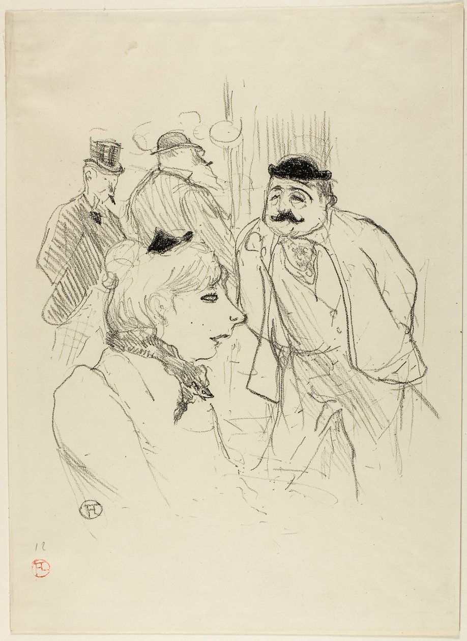 Le Stalk—Moulin Rouge - Henri de Toulouse-Lautrec