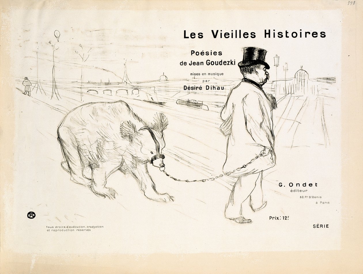 Umschlag zu "Les Vieilles Histoires" - Henri de Toulouse-Lautrec