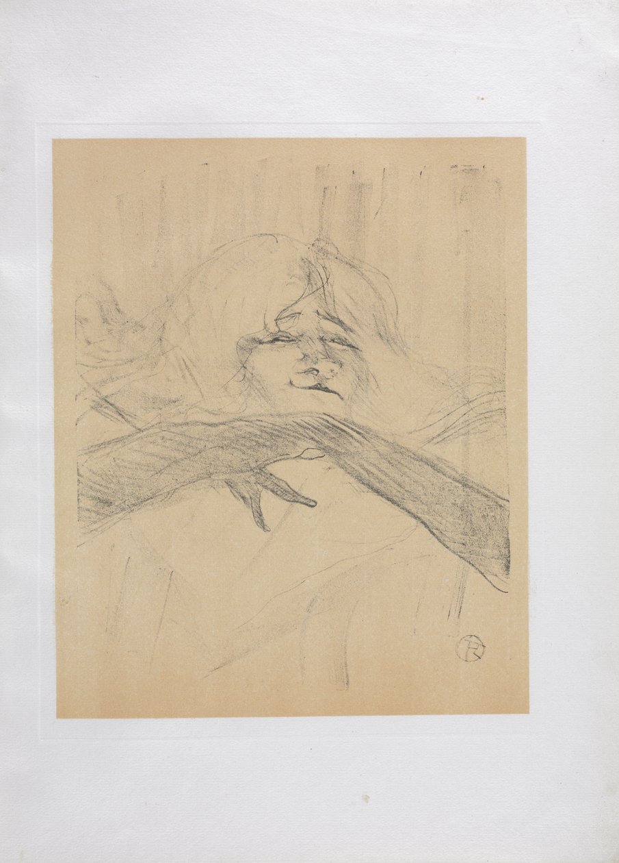 Yvette Guilbert-Série anglaise: Linger Longer Loo - Henri de Toulouse-Lautrec