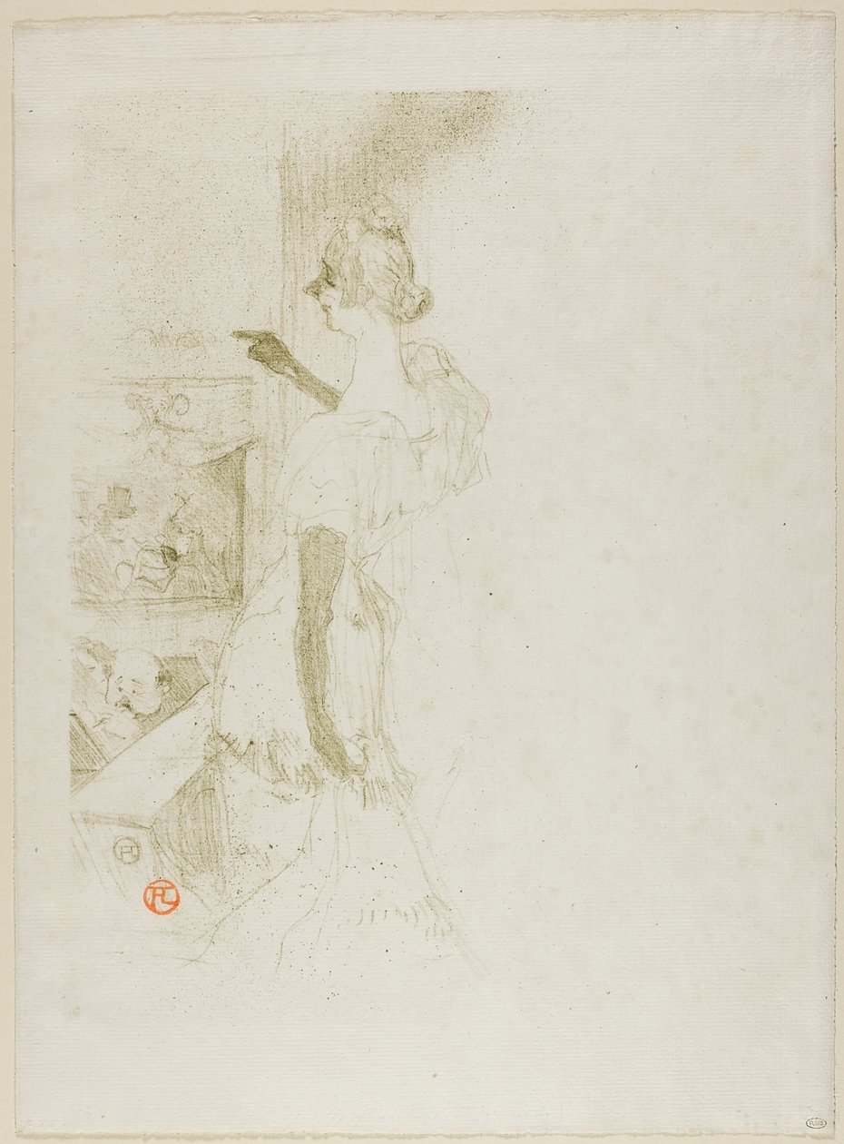 Yvette Guilbert - Henri de Toulouse-Lautrec
