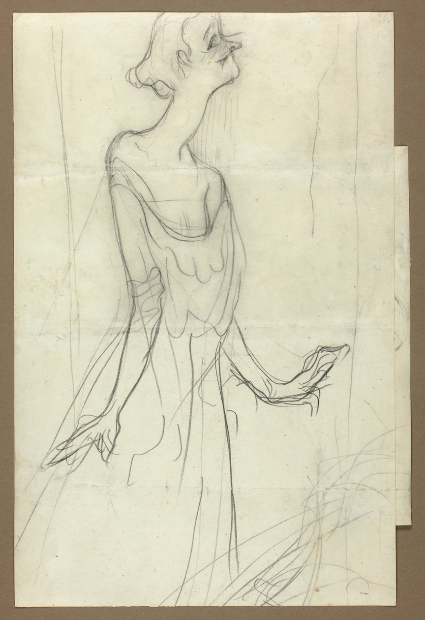 Yvette Guilbert chantant - Henri de Toulouse-Lautrec