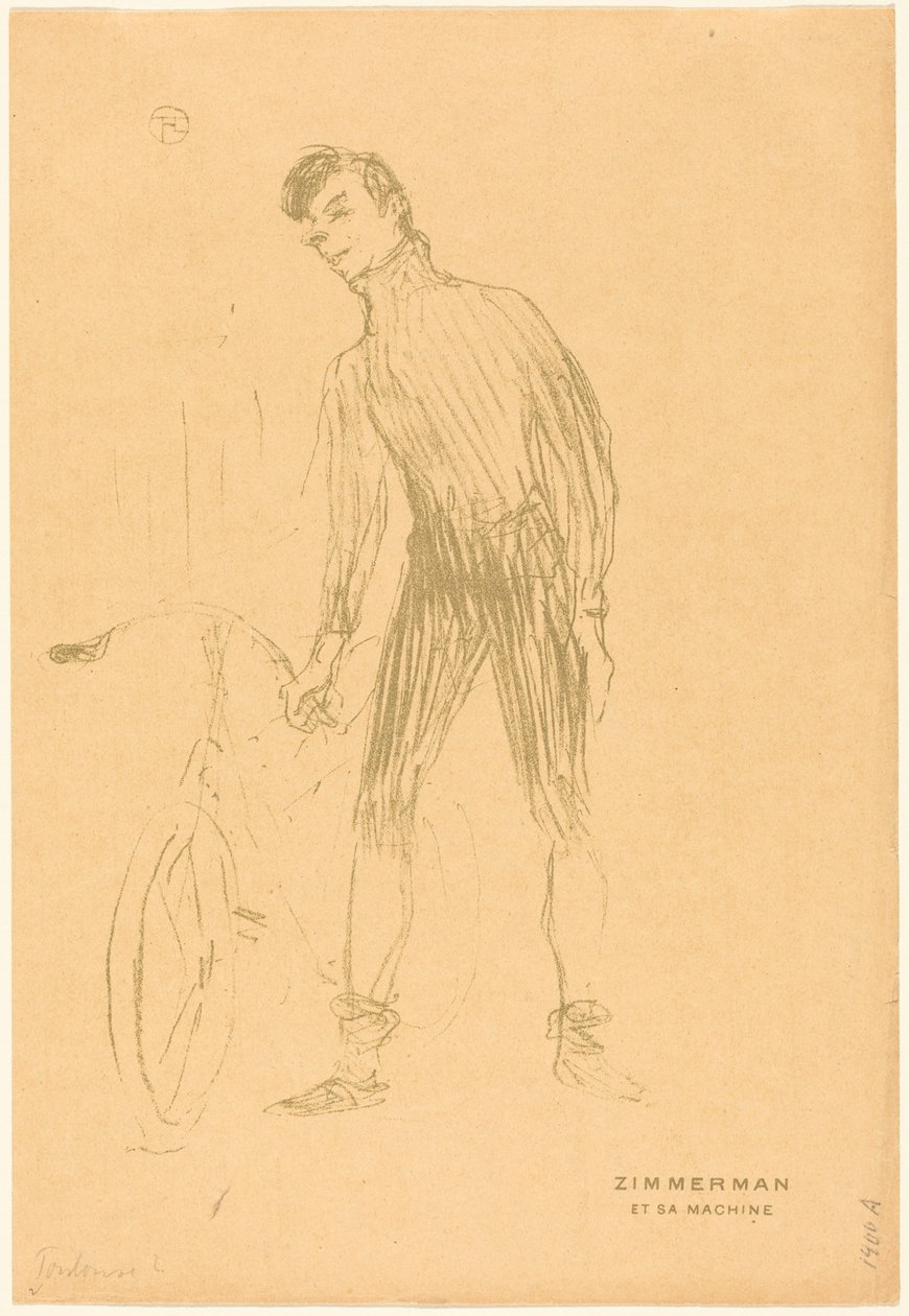 Zimmerman und seine Maschine - Henri de Toulouse-Lautrec