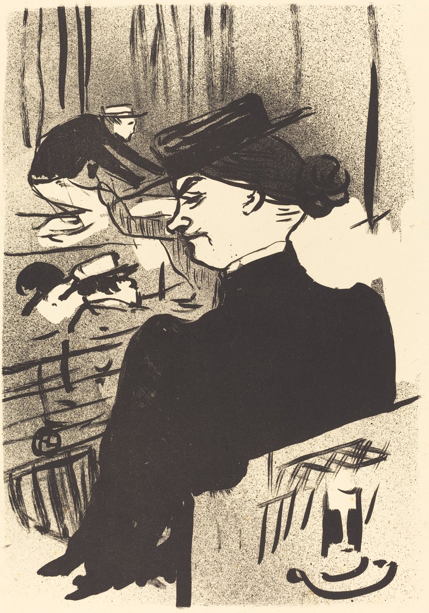 Une spectatrice - Henri de Toulouse Lautrec