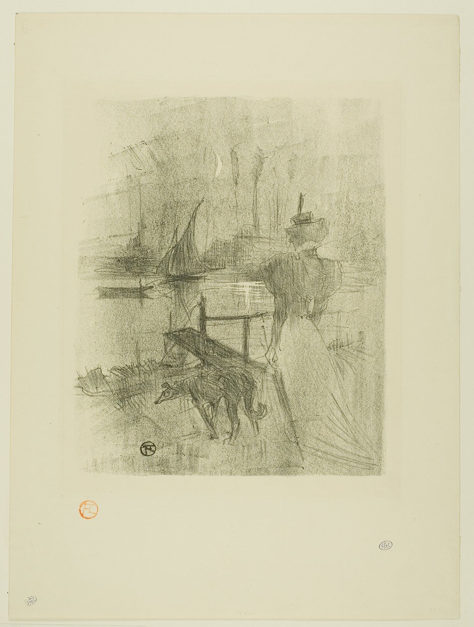 Adieu - Henri de Toulouse Lautrec