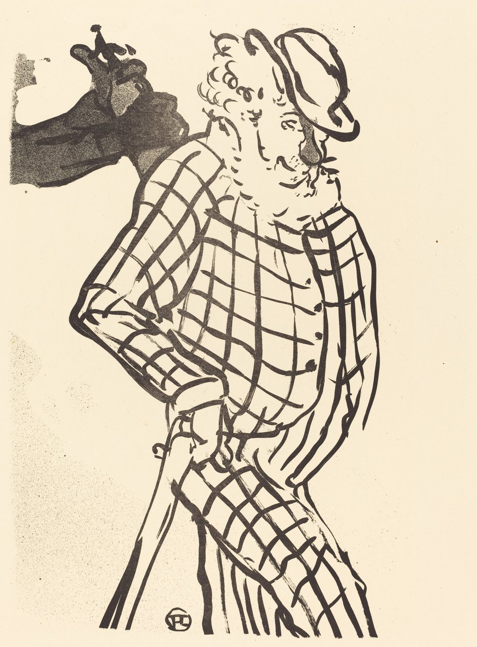 Chanteur américain - Henri de Toulouse Lautrec