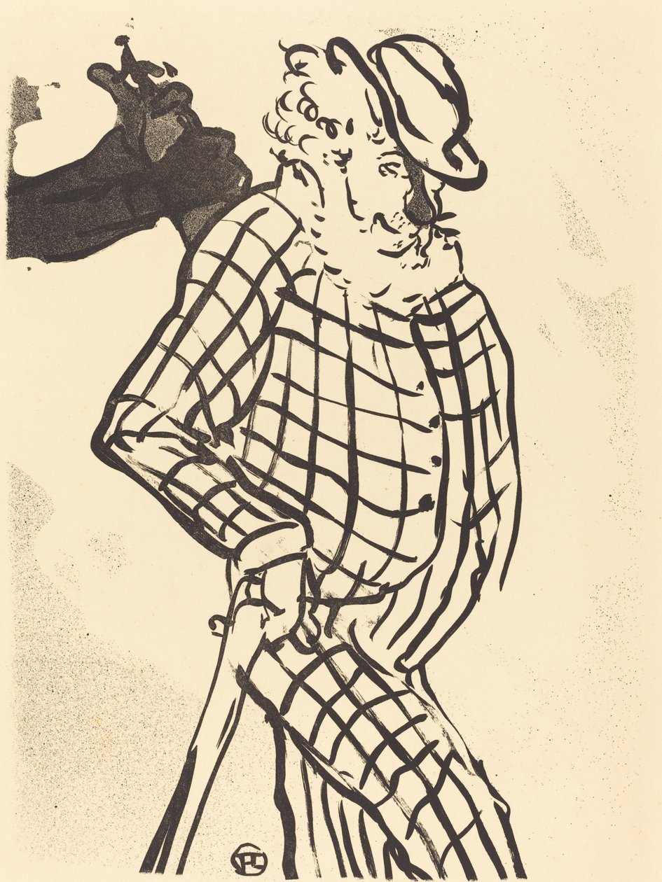 Chanteur américain - Henri de Toulouse Lautrec
