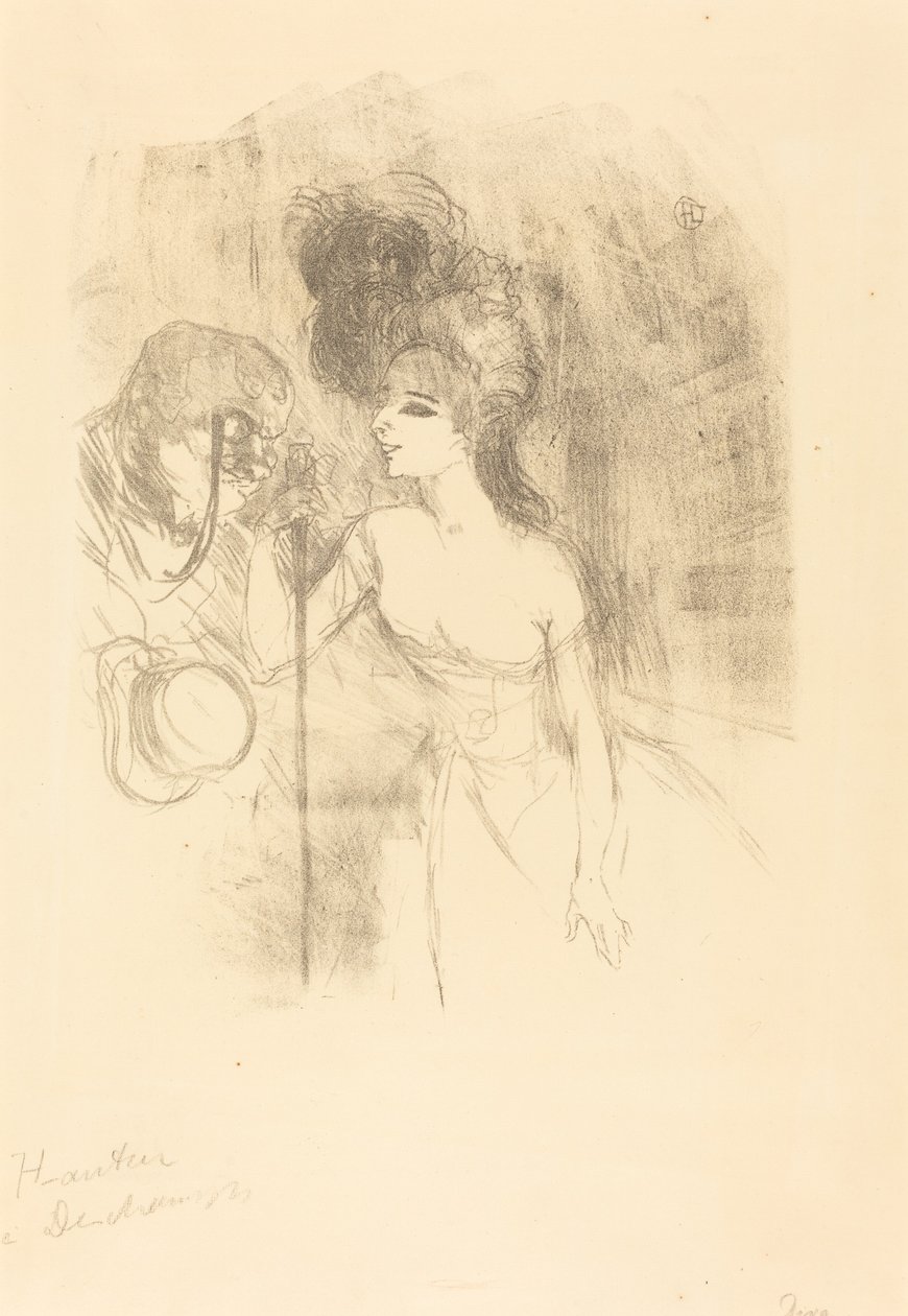 Anna Held et Baldy - Henri de Toulouse Lautrec