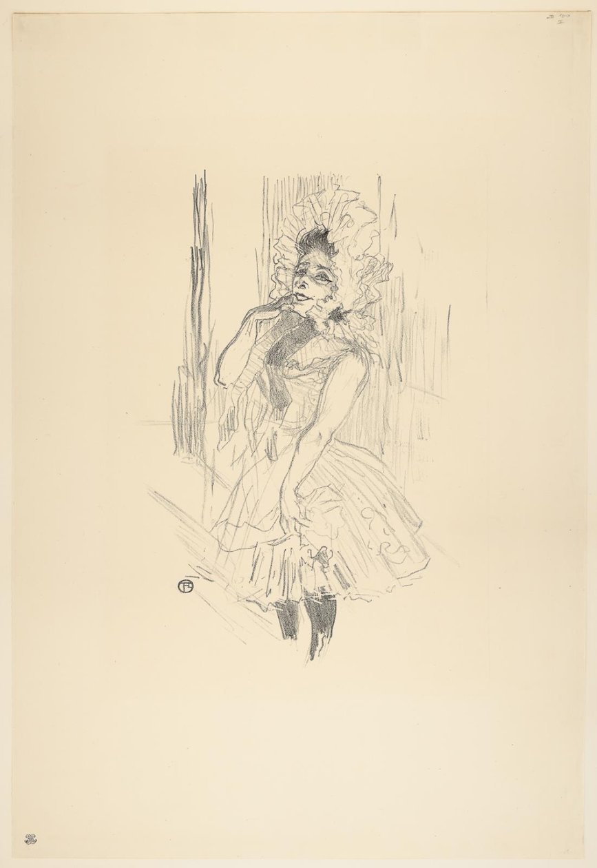 Anna Held, dans Toutes ces Dames au Théâtre - Henri de Toulouse Lautrec