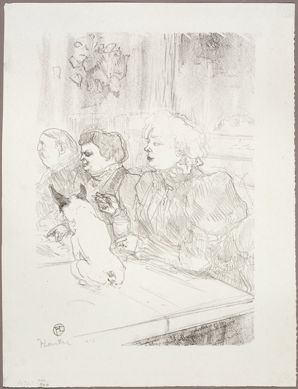 À La Souris, Madame Palmyre - Henri de Toulouse Lautrec