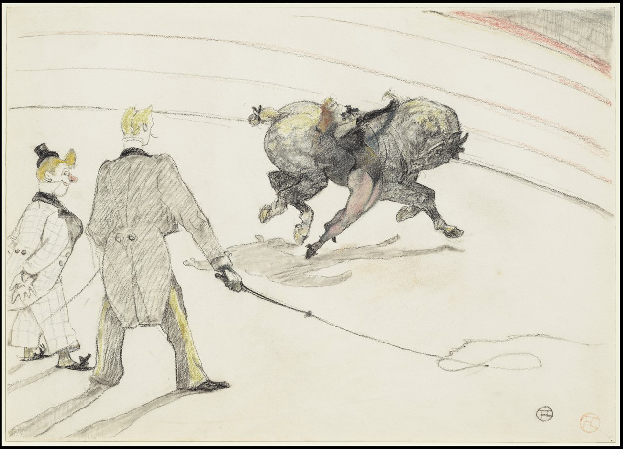 Au cirque : Acrobates, 1899 - Henri de Toulouse Lautrec
