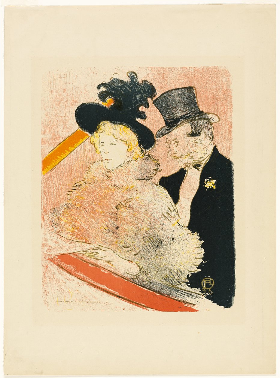 Au concert - Henri de Toulouse-Lautrec